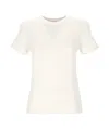 Thom Krom Worked T-shirt In White