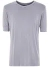Thom Krom Short Sleeves Men T-shirt Worked In Gray