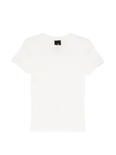 Thom Krom Short-sleeve Crew-neck T-shirt In White