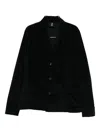 Thom Krom Single-breasted Velvet Blazer In Black