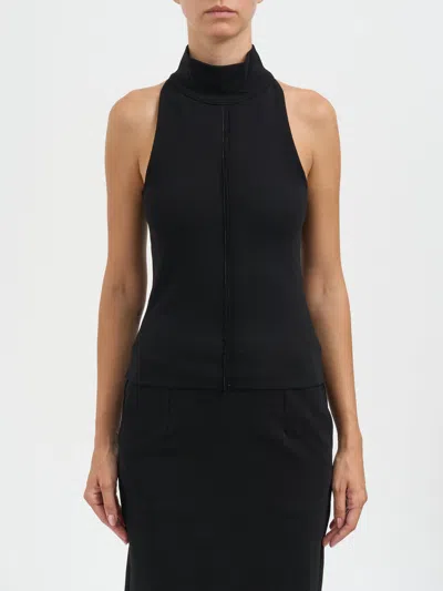Thom Krom Sleeveless Tank Top In Black