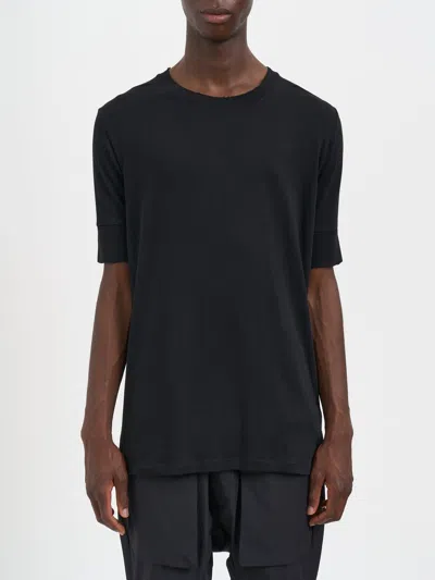 Thom Krom Slim Crew Neck T-shirt In Black