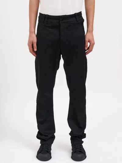 Thom Krom Slim Fit Trousers In Black