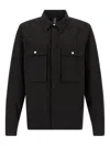 Thom Krom Snap-button Pocket Shirt In Black