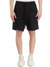 Thom Krom Relaxed Fit Black Bermuda Shorts With Drawstring
