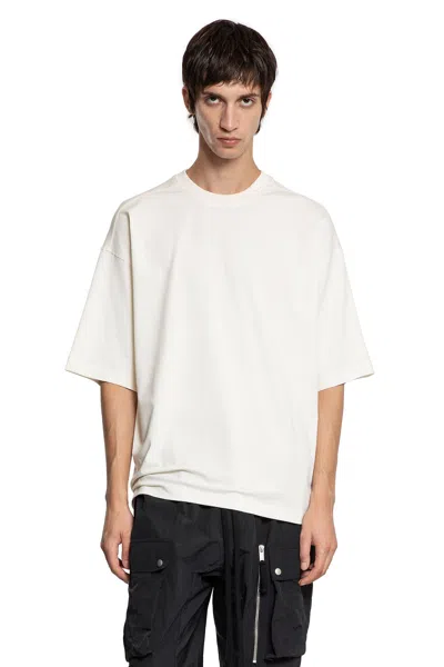 Thom Krom Stretch Cotton Modal Boxy T-shirt In White