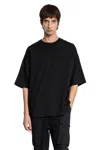 Thom Krom Stretch Cotton Modal Graphic T-shirt In Black