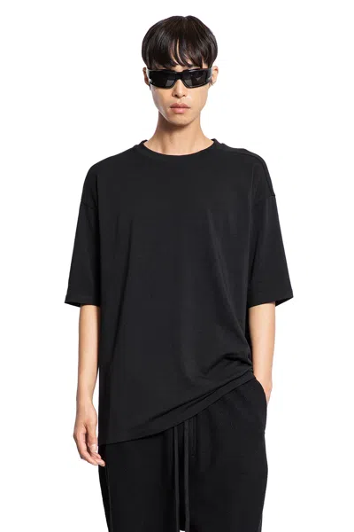 Thom Krom Stretch Cotton Modal Jersey T-shirt In Black