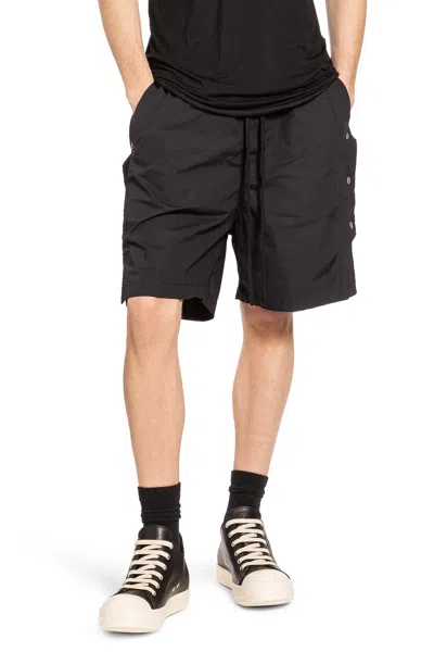 Thom Krom Stretch Nylon Cargo Shorts In Gray