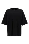 Thom Krom Stretch Cotton Modal Graphic T-shirt In Black