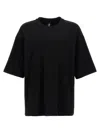 Thom Krom Stretch Cotton Modal Graphic T-shirt In Black