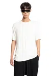 Thom Krom Stretch Cotton Modal T-shirt In White