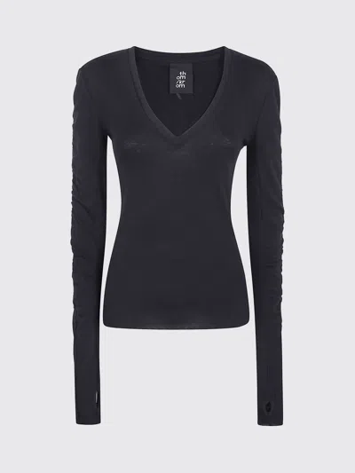 THOM KROM SWEATER THOM KROM WOMAN COLOR BLACK,H66680002