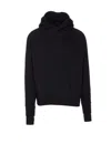 Thom Krom Cowl-neck Raglan-sleeve Hoodie In Black