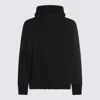 Thom Krom Cowl-neck Raglan-sleeve Hoodie In Black
