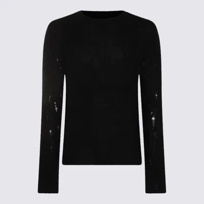 THOM KROM SWEATERS BLACKS AND GREYS