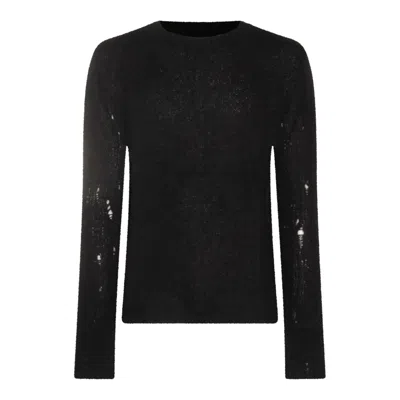 THOM KROM SWEATERS BLACKS AND GREYS