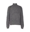 Thom Krom Alpaca-blend Sweater In Gray