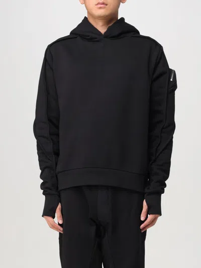 Thom Krom Black Piping Hoodie In Schwarz