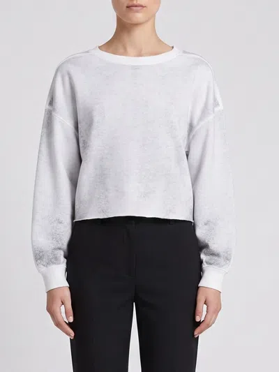 Thom Krom Sweatshirt Woman  In White