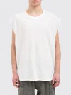 Thom Krom Oversized Sleeveless T-shirt In White