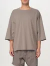 Thom Krom Crew-neck Cotton T-shirt In Grau