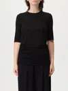 Thom Krom Ultra Light Crew Neck T Shirt In Black