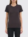 Thom Krom T-shirt  Woman Color Brown In Brown