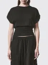 Thom Krom Gathered T-shirt In Black