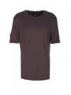 Thom Krom Short-sleeve Crew-neck T-shirt In Brown