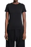 Thom Krom W Ts 580 T-shirt In Jersey In Black