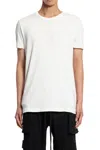 Thom Krom Stretch Cotton Modal T-shirt In Yellow