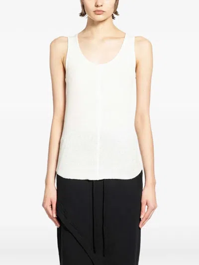 Thom Krom Tank Top In White
