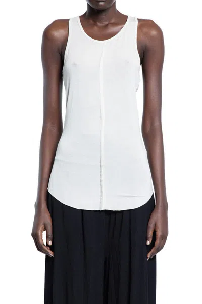 Thom Krom Tank Tops In Beige