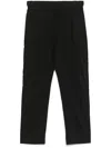 Thom Krom Tapered Trousers In Black