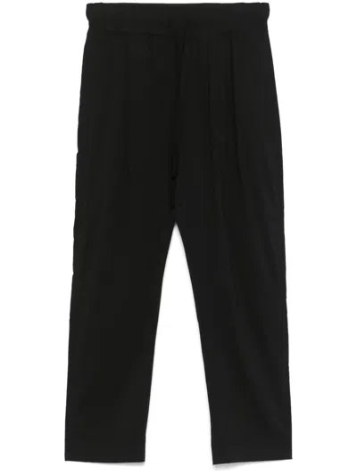 Thom Krom Tapered Trousers In Black