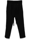 Thom Krom Tapered Trousers In Black