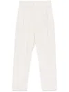 Thom Krom Tapered Trousers In Neutrals
