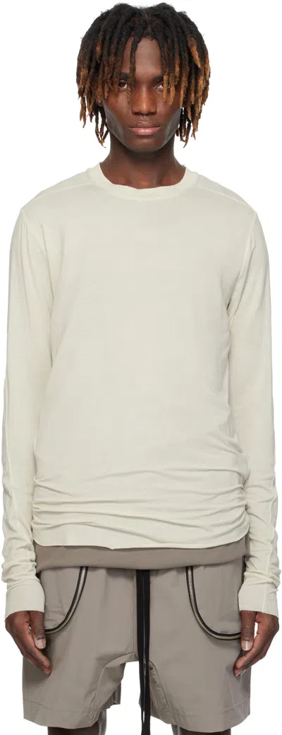 Thom Krom Taupe M Ts 861 T-shirt In Dune