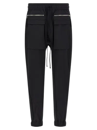 Thom Krom Technical Fabric Joggers In Black