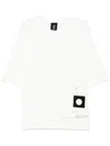 Thom Krom Printed Graphic T-shirt In White