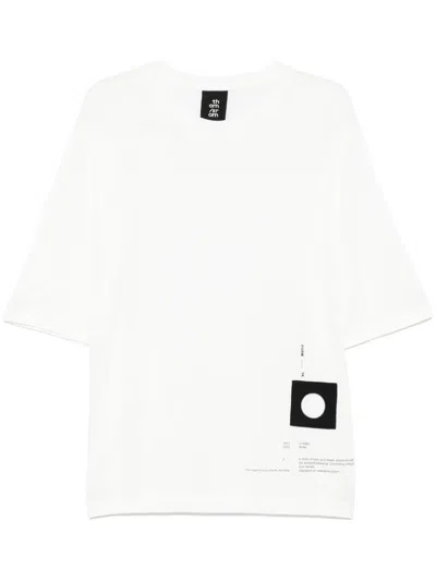Thom Krom Text-print T-shirt In White