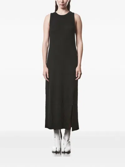 Thom Krom Textured Midi Dress In Black