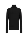 THUMB-SLOT ROLL-NECK SWEATER