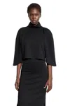 Thom Krom Top A Collo Alto W Ts 575 In Black