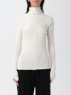 Thom Krom Knitted Turtleneck Sweater In White