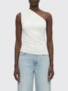 Thom Krom One-shoulder Top In White
