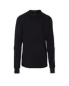 Thom Krom Buttoned Knitted Shirt In Black