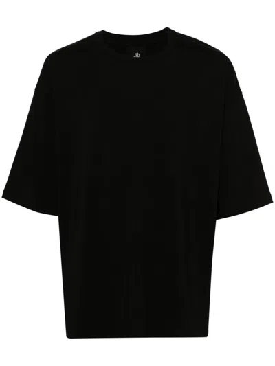 Thom Krom Worked Tshirt Clothing In Black