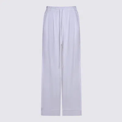 Thom Krom Trousers Light And Natural In Blue